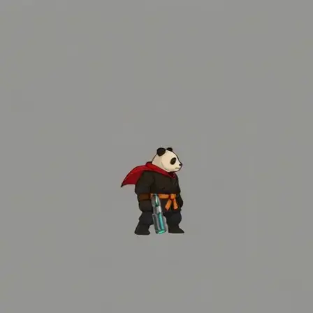 Gun Fire V4 — AI-generated game sprite animation example