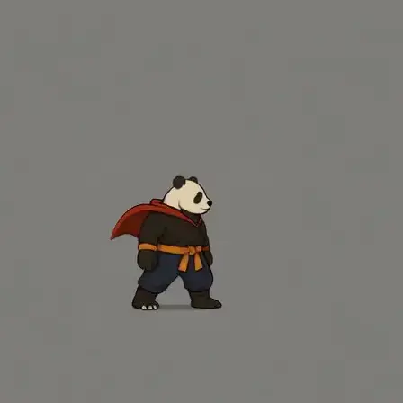 Magic Attack V4 — AI-generated game sprite animation example