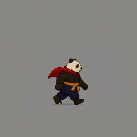 Walking Looping — AI-generated game sprite animation example