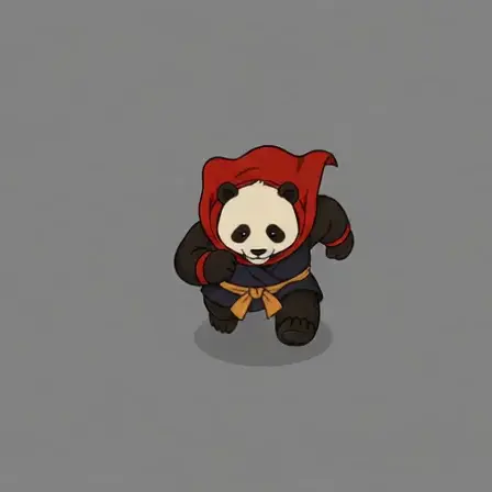 Fast Run — AI-generated game sprite animation example
