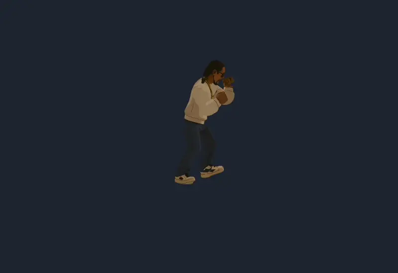 Snoop punch animation