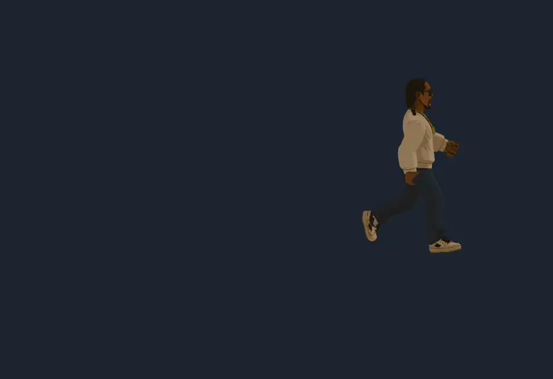Snoop walk animation